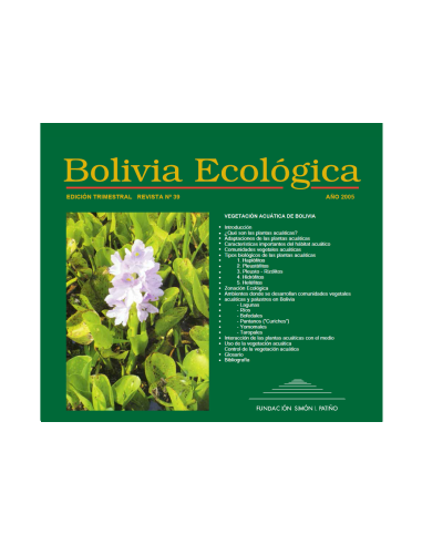 Vegetación Acuática de Bolivia 39