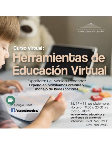 Capacitación - Curso Herramientas de Educación Virtual