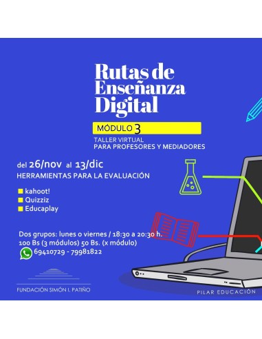 3er. MóDULO RUTAS DE ENSEÑANZA DIGITAL