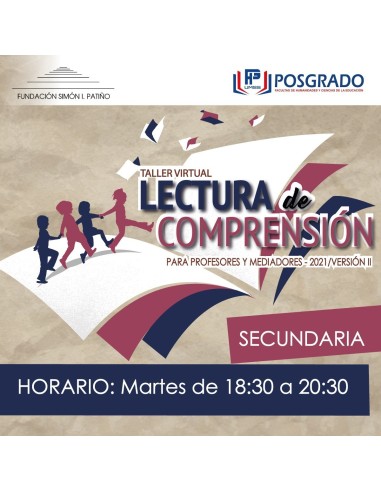 TALLER VIRTUAL DE LECTURA DE COMPRENSIÓN PARA PROFESORES Y MEDIADORES 2021, VERSIÓN II