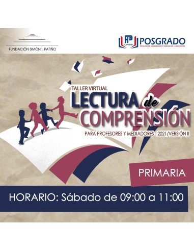 TALLER VIRTUAL DE LECTURA DE COMPRENSIÓN PARA PROFESORES Y MEDIADORES 2021, VERSIÓN II