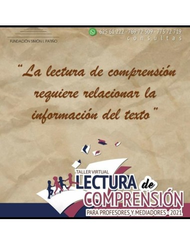 Martes 15:00 Horas - Lectura de Comprensión