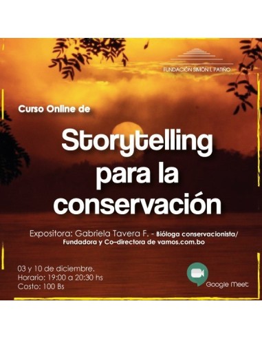 Capacitación - Curso Storytelling para la conservación