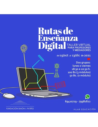 RUTAS DE ENSEÑANZA DIGITAL - 3 MóDULOS