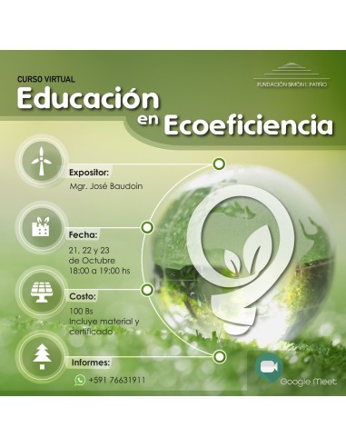 Capacitación - Educación en Ecoeficiencia - Curso Virtual